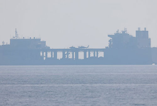 Khám phá 'căn cứ di động' khổng lồ của hải quân Mỹ