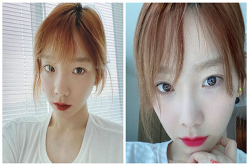 Taeyeon tung ảnh đánh màu son 'khó nhằn' trên nền mặt mộc, có là antifan cũng không thể chê vào đâu được