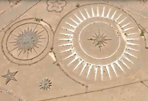 Xây bãi đỗ UFO khổng lồ ngay giữa sa mạc Argentina