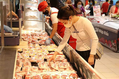 17 siêu thị Big C phía Bắc giảm giá 6%-25% sản phẩm thịt lợn