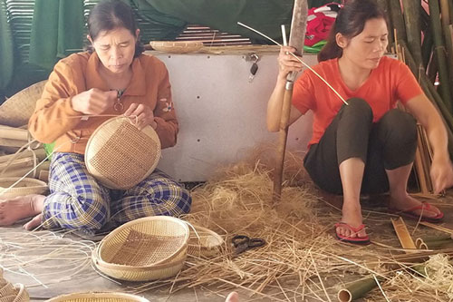 Tìm đầu ra cho sản phẩm mây tre đan