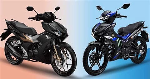 Yamaha Exciter và Honda Winner X đang cạnh tranh rất khốc liệt tại thị trường Việt Nam