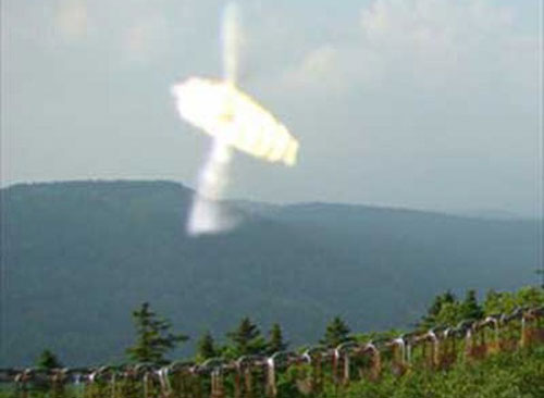 UFO bí ẩn xuất hiện ở Trung Quốc