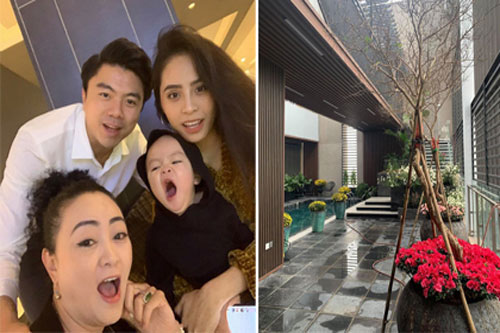 Không gian căn hộ 'sang chảnh' của mẹ chồng ca nương Kiều Anh