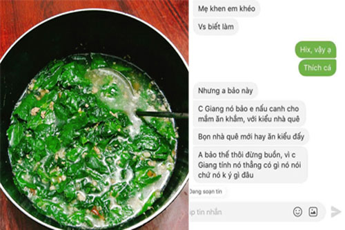 Về nhà bạn trai ra mắt, cô gái bị em chồng tương lai 'chê khắm' khi nấu món canh theo vị nhà mình