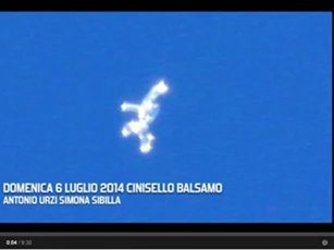 Một người Italy tuyên bố đã quay được hình ảnh của UFO