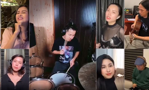 Thanh Lam, Quốc Trung làm MV thời Covid-19