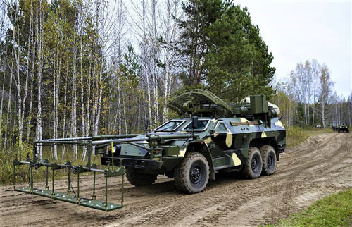 15М107 - Xe dò-phá mìn từ xa hoạt động theo nguyên lý vật lý mới của Nga