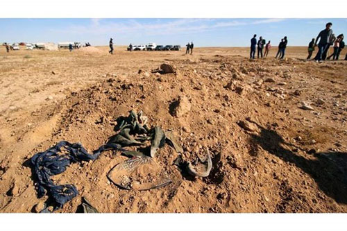 Iraq phát hiện mồ chôn tập thể chứa thi thể của 643 dân thường