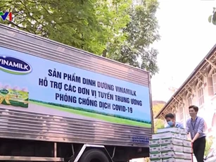 Vinamilk ủng hộ gần 15 tỷ đồng chống dịch COVID-19