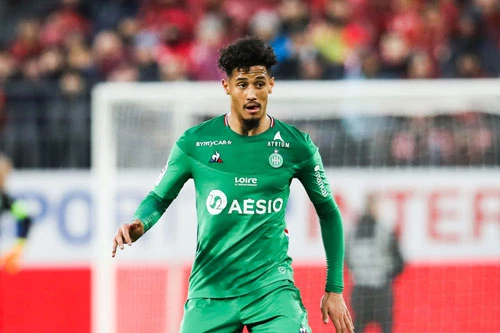 Trung vệ: William Saliba (Saint-Etienne mượn từ Arsenal).