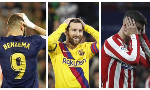 Vắng Ronaldo và Neymar, số bàn thắng của La Liga kém cả Ligue 1