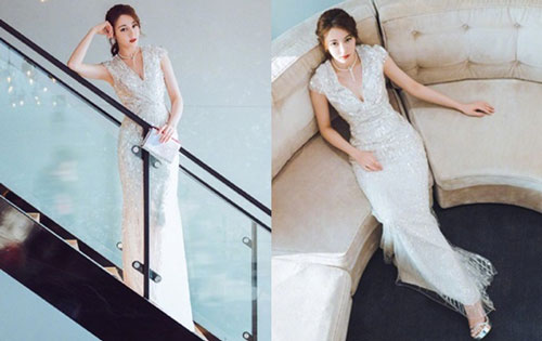 Gu thời trang sành điệu của Địch Lệ Nhiệt Ba