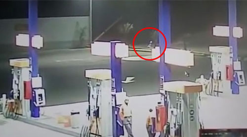 Thực hư chuyện “người ngoài hành tinh” xuất hiện ở trạm xăng