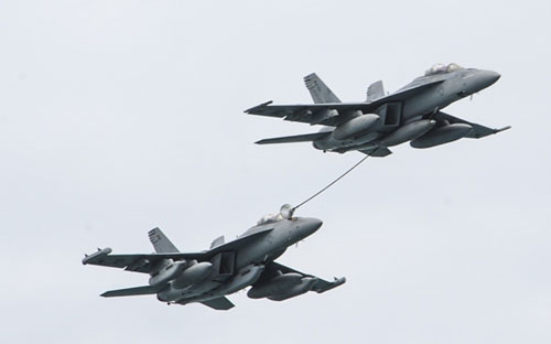 Hải quân Mỹ nâng cao năng lực tiếp dầu trên không