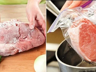 Rã đông thịt với mẹo đơn giản, thịt mềm nhanh mà vẫn giữ nguyên chất dinh dưỡng