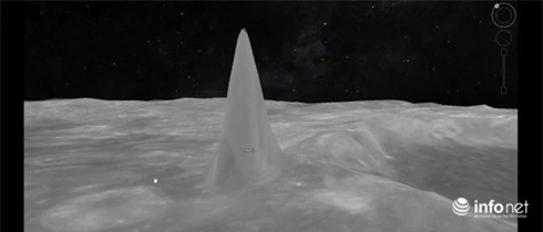 Cụm tháp cao 5 km xuất hiện trên Mặt Trăng? - ảnh 1