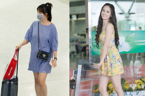 Sao Việt với những "outfit sân bay" cả đời không muốn nhìn lại: Hari Won bị hiểu lầm bầu bí, Mai Phương Thúy diện váy "thiếu nhi"