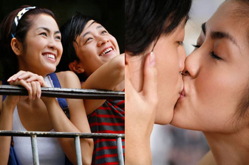 Lương Mạnh Hải tung ảnh 11 năm trước bên Hà Tăng, có cảnh khoá môi cực ngọt nhưng tâm điểm lại là nhan sắc nàng ngọc nữ