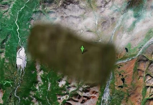 10 địa điểm bí ẩn luôn bị bôi đen, làm mờ trên Google Earth - ảnh 14