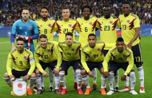 10 Colombia - Điểm số: 1.622.