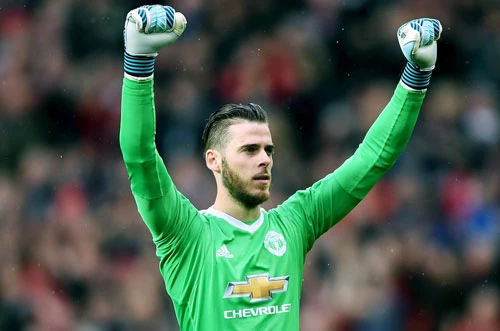 9. David De Gea (M.U) - Số trận giữ sạch lưới: 8/29.