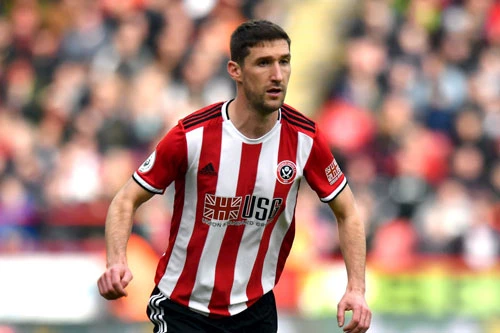 Trung vệ: Chris Basham (Sheffield United, năm sinh: 1988).