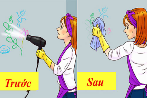 Mẹo nhỏ giúp làm sạch vết bẩn trong nhà, tiết kiệm thời gian và tiền bạc