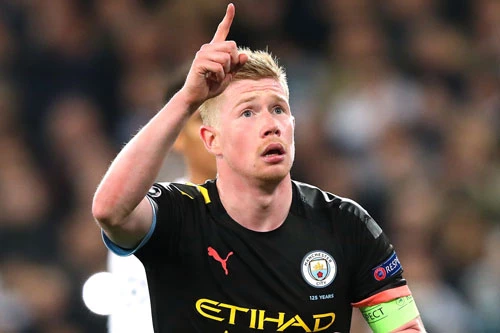 =4. Kevin De Bruyne (Man City, 108 triệu bảng).