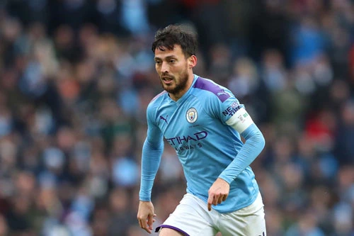 Tiền vệ: David Silva (Man City, năm sinh: 1986).