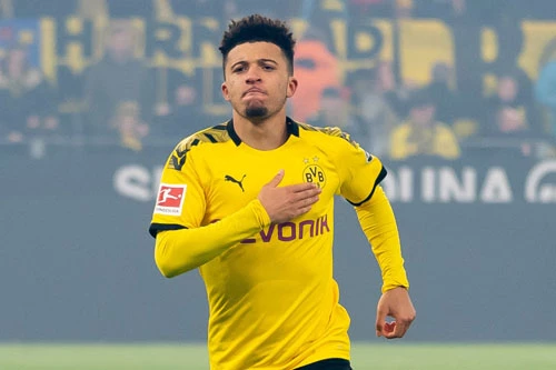 8. Jadon Sancho (Dortmund, 105,3 triệu bảng).