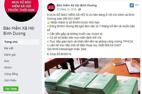 Xử lý nghiêm hành vi mua gom sổ bảo hiểm xã hội