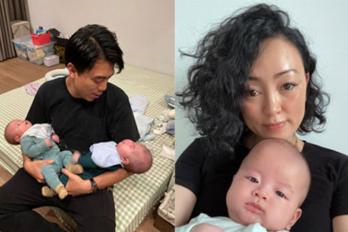 Mẹ chồng ca nương Kiều Anh kể chuyện con trai cả dỗ 2 em sinh đôi cực hài: 'Nín ngay, có muốn anh chia tiền cho không?'