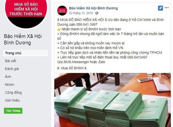Phó Thủ tướng Trương Hòa Bình yêu cầu xử lý nghiêm hành vi mua gom sổ bảo hiểm xã hội