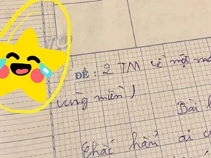 Cô dặn làm văn không được chép lại bài tham khảo, học sinh liền "nhắn nhẹ" với cô một câu, ai ngờ gây 'bão' mạng xã hội