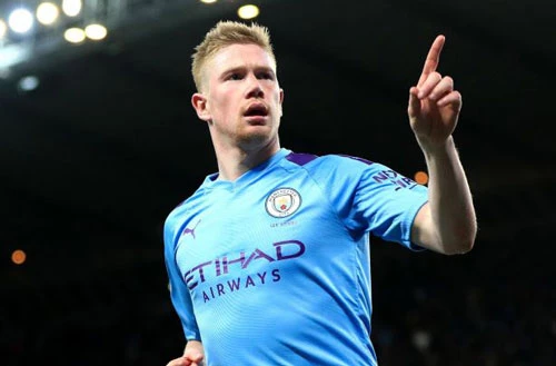 2. Kevin De Bruyne (Man City, 108 triệu bảng).