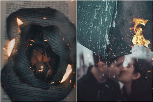 Cặp đôi có bức ảnh hôn đắm say lãng mạn đẹp như cổ tích, ẩn sau đó là sự thật "trần trụi" khiến mọi người từ ngạc nhiên đến bái phục