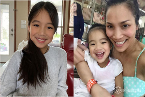 Lâu không xuất hiện, con gái của Hồng Ngọc xinh đẹp, phổng phao như thiếu nữ