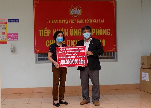 Gia Lai: Hiệp hội Doanh nghiệp chung tay phòng chống Covid-19