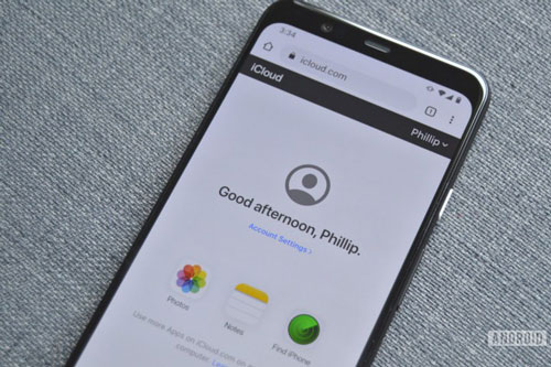 Cách sử dụng Apple iCloud trên Android