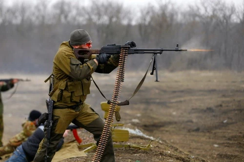 Giao tranh tại khu vực miền Đông Ukraine đã gia tăng cường độ trong thời gian gần đây. Ảnh: Topwar.