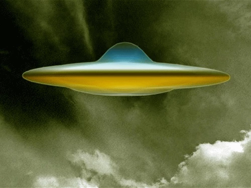 Ảnh minh họa UFO từ The Telegraph