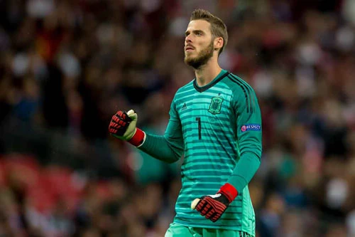 4. David De Gea (MU) - Giá trị hiện tại: 45 triệu bảng (giảm 13,5 triệu bảng).