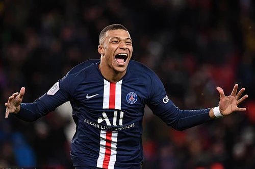 1. Kylian Mbappe (PSG) - 36 km/h