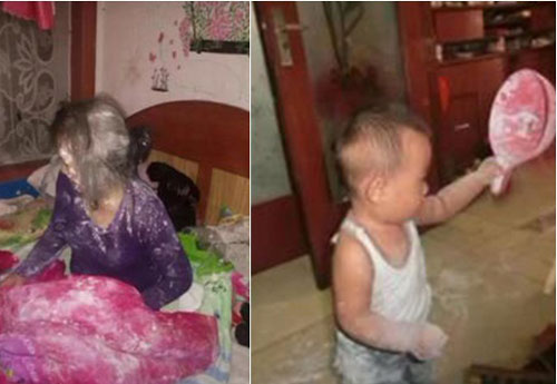 Bà nội ngủ trưa một lúc, tỉnh dậy thấy bãi chiến trường, nhưng cháu chỉ nói 1 câu khiến trái tim "bà tan chảy"