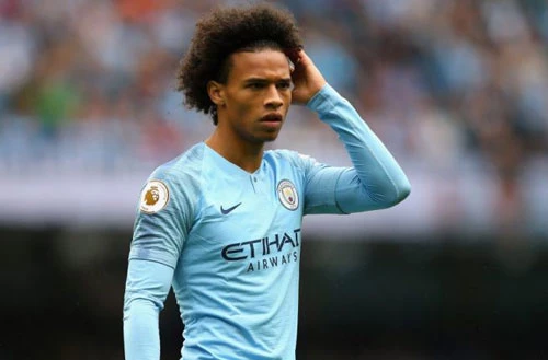 6. Leroy Sane (Manchester City) - 35,04 km/h.