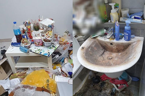 Tha thiết được người yêu dẫn về phòng chơi nhưng vừa nhìn thấy cảnh tượng này anh chàng đã "chạy vội"