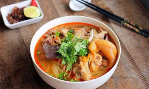Cách nấu bún bò giò heo đậm đà khó cưỡng