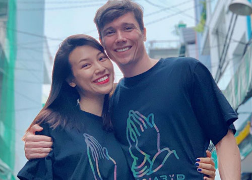 Hoàng Oanh chạnh lòng vì vắng chồng lúc mang bầu