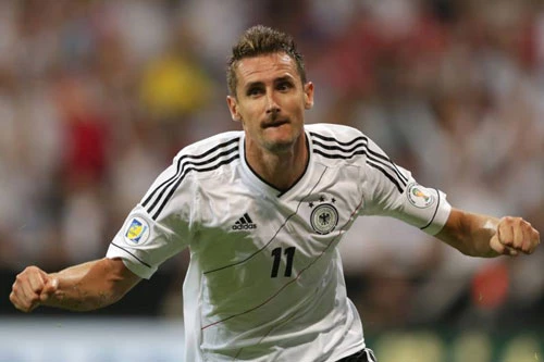 4. Miroslav Klose (Đức) - 71 bàn thắng.